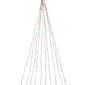 Kurt Adler 78in Silver Nylon 200 Multi-colored LED Lights - image 1