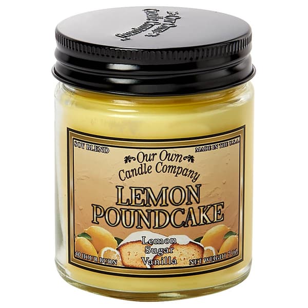 Our Own Candle Company 7oz. Lemon Pound Cake Jar Candle