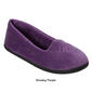 Womens Dearfoams&#174; Microfiber Velour Closed Back Slippers - image 4