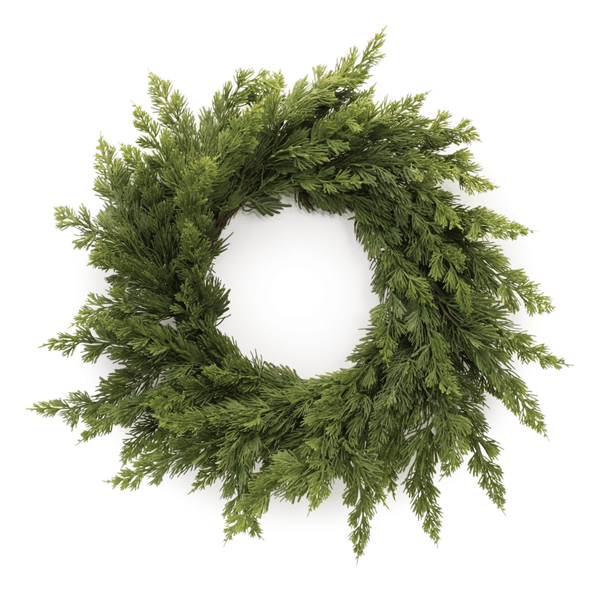 Melrose 25in. Variegated Pine Wreath - image 