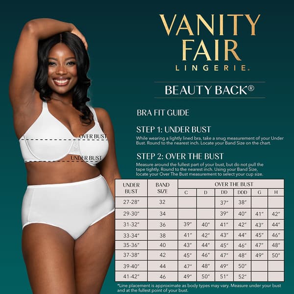 Womens Vanity Fair® Beauty Back® Minimizer Bra 76080