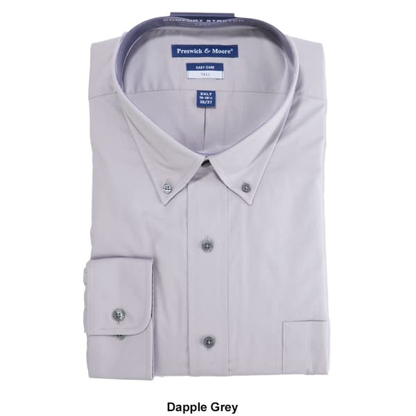 Mens Big & Tall Preswick & Moore&#174; Wrinkle Free Dress Shirt