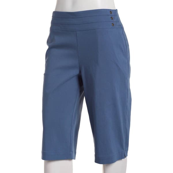 Plus Size Briggs Solid Millennium Stitch Waist Skimmers - image 