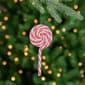 Northlight Seasonal 6ct. Red & White Frosted Lollipop Ornaments - image 2