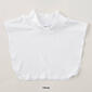 Womens Solid Knit Dickie Mock Neck Top - image 2