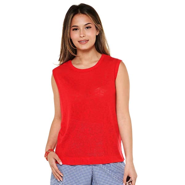 Plus Size Architect(R) Solid Boxy Tank Top - image 