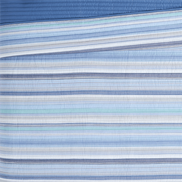 Oceanfront Resort Clearwater Yarn Dye Stripe 3pc. Quilt Set
