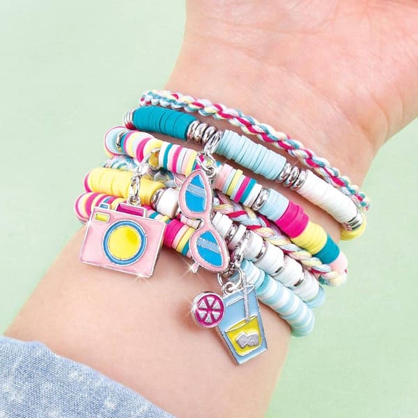 Make It Real™ Summer Vibes Heishi Bead Bracelets