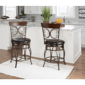 Linon Home Decor Bria Dark Bronze Big & Tall Counter Stool - image 6