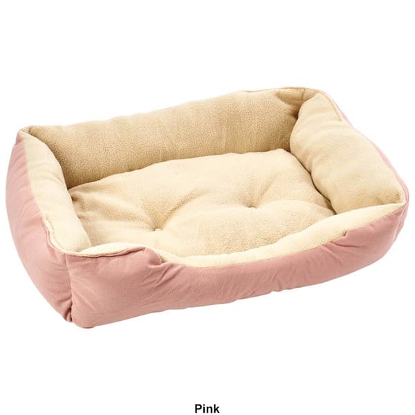 Comfortable Pet Suede Square Pet Bed