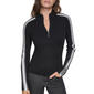 Womens DKNY Long Sleeve Quarter Zip Mock Neck Sweater - image 1