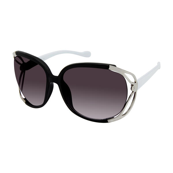 Womens U.S. Polo Assn.(R) Combo Round Vented Sunglasses - image 