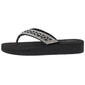 Womens Capelli New York Rhinestone Flip Flops - image 2