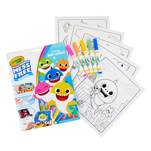 Crayola(R) Color Wonder Foldalope Baby Shark - image 