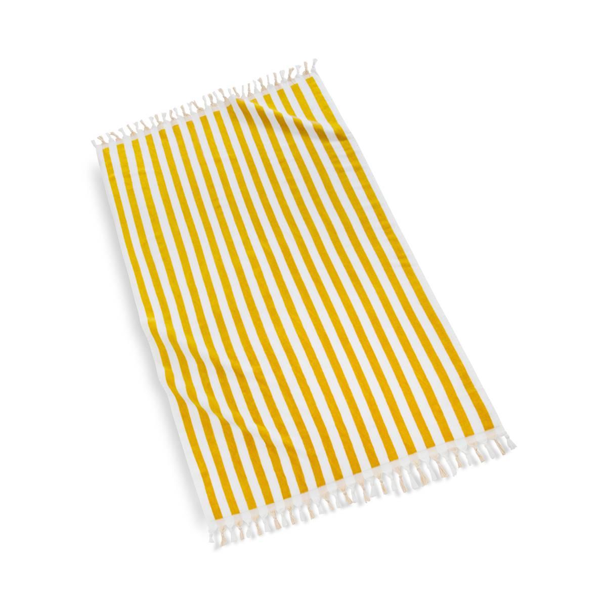 Cassadecor Velour Stripe Beach Towel Collection