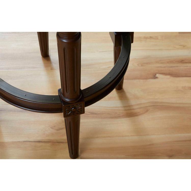 New Ridge Home Goods Chapman Bar-Height Barstool - Walnut