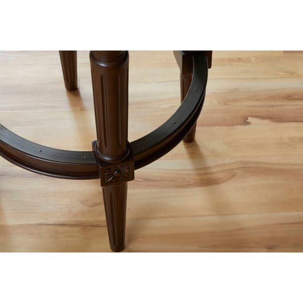 New Ridge Home Goods Chapman Bar-Height Barstool - Walnut