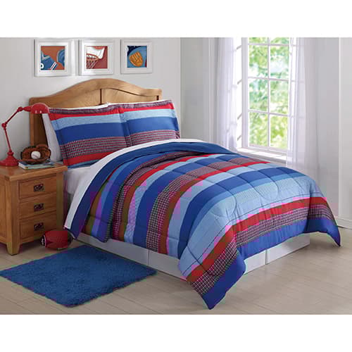 My World Sebastian Stripe Reversible Comforter Set