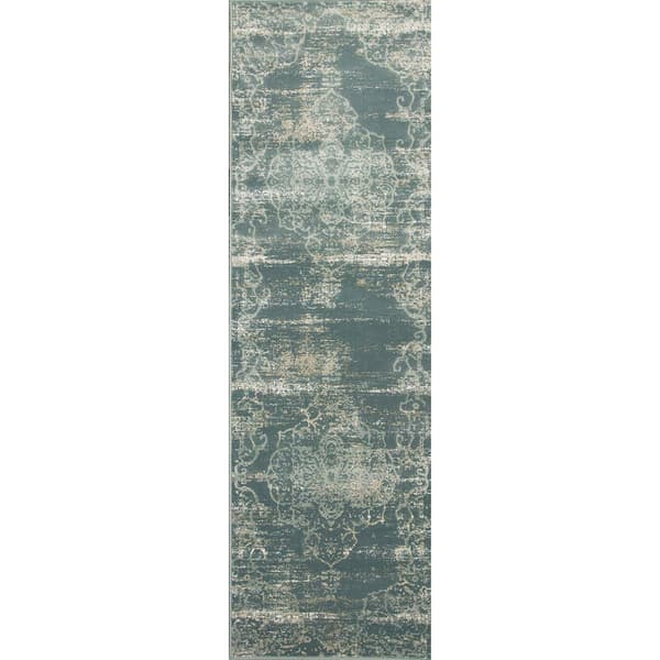 KAS Crete Slate Traditions 7ft. Runner - image 