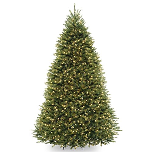 National Tree 9ft. 1100 Clear Light Dunhill(R) Fir Tree - image 