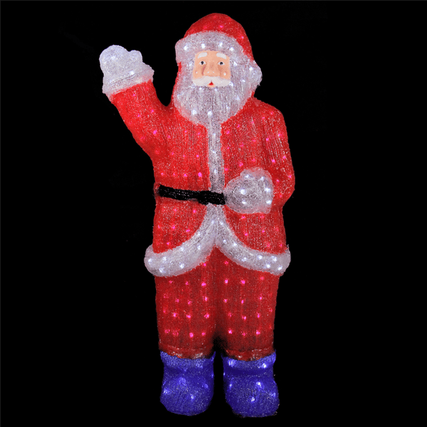 Northlight Lighted Grade Acrylic Santa Claus Christmas Display