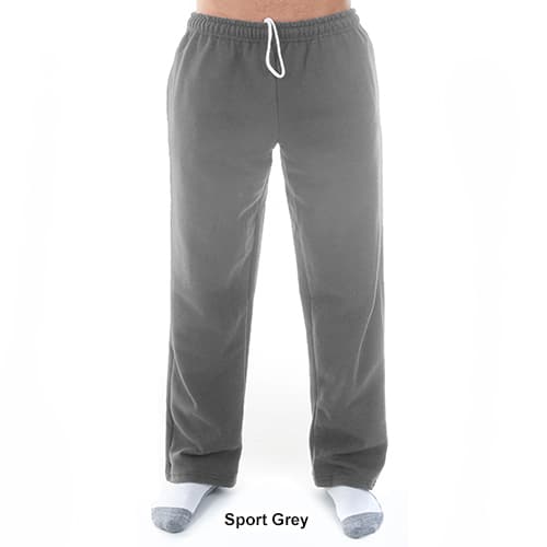Mens Gildan® Jersey Knit Open Bottom Active Pants