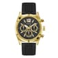 Mens Guess Black & Gold-Tone Multi Function Watch - GW0729G2 - image 1
