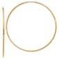 Gold Classics&#40;tm&#41; 14kt. 58mm Gold Endless Hoop Earrings - image 1