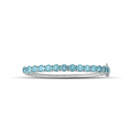Gemstone Classics&#40;tm&#41; Blue Topaz Bangle Bracelet