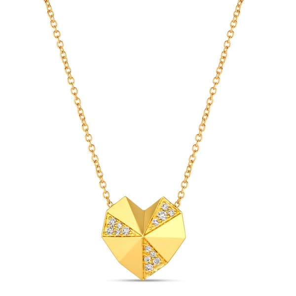 Le Vian&#40;R&#41; Honey Gold&#40;tm&#41; Vanilla Diamonds&#40;R&#41; Heart Necklace - image 