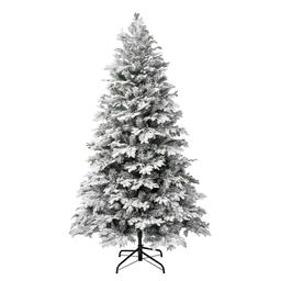 National Tree 7.5ft. Feel-Real(R) Acacius Snowy Christmas Tree