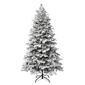 National Tree 7.5ft. Feel-Real&#40;R&#41; Acacius Snowy Christmas Tree - image 1