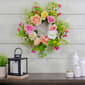 Northlight Seasonal Artificial Rose &amp; Peony Spring Wreath - image 2