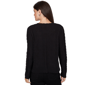 Womens Ruby Rd. Mysterious Romance Rhinestone Heart Cardigan - image 2