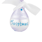 Northlight Baby Boy''s First Christmas 2023 Glass Ornament - image 6