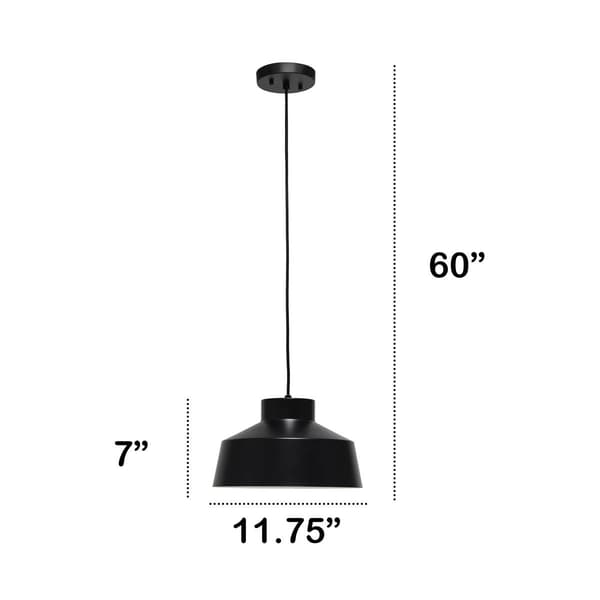 Lalia Home Industrial Barn Pendant Light Fixture