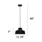 Lalia Home Industrial Barn Pendant Light Fixture - image 7