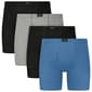 Mens Hanes Ultimate® Core 4pk. Boxer Briefs - Black/Blue/Grey - image 5