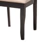 Baxton Studio Jana Modern Espresso Brown Wood 5pc. Dining Set - image 6