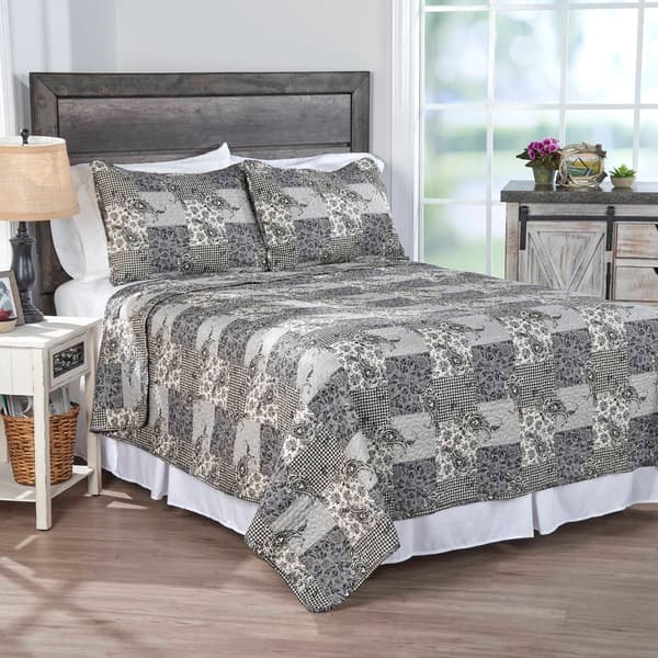 Grace 3pc. Reversible Quilt Set - Boscov's