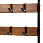 Baxton Studio Aislin Vintage Rustic Industrial Entryway Hall Tree - image 4