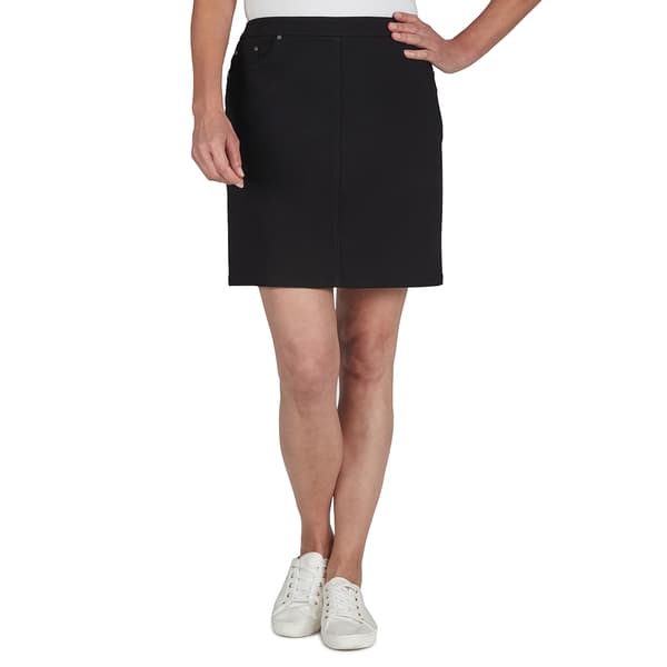 Plus Size Hearts of Palm Tech Stretch Pull On Skort - image 