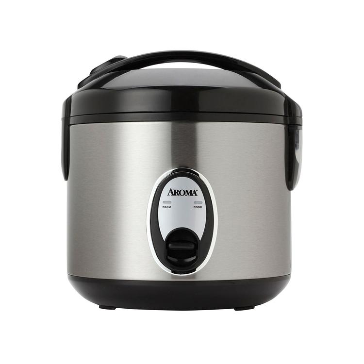 Aroma Cool 8 Cup Touch Rice Cooker and Food Steamer