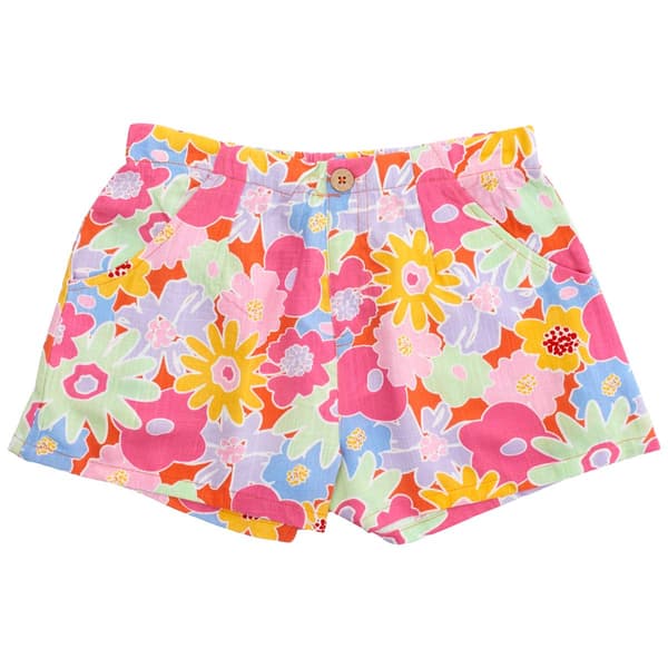 Girls &#40;7-16&#41; Jessica Simpson Floral Trouser Shorts - image 