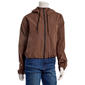 Juniors Love Tree Silk Zip Front Windbreaker Jacket - image 1