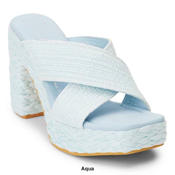 Womens Beach by Matisse Caravan Heeled Slide Sandals