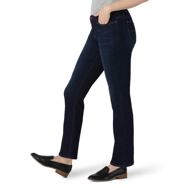 Womens Lee® Legendary Nightshade Straight Leg Jeans – Short