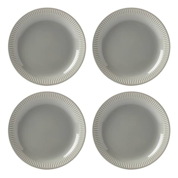 Lenox&#174; Profile&#8482; Grey Stoneware Accent Plate Set Of 4