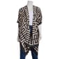 Womens Adrienne Vittadini 2pc. Stoned Kimono & Hat Set - image 2