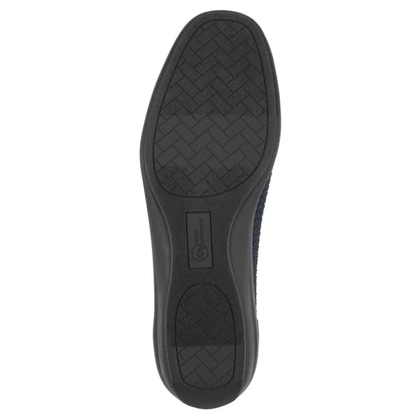 Womens White Mountain Florian Flats - Navy